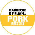 Barbecue and Pineapple - Premium Natural Pork Bites, 8-oz Packages (15% Off: Short Dated, Best By Date of 11/11/2023, ALL SALES ARE FINAL)