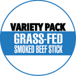 Variety - Original, Jalapeño, Smokey Sweet, 100% Grass-Fed Beef Sticks