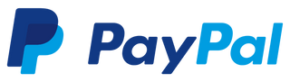 We accept PayPal and all major credit cards