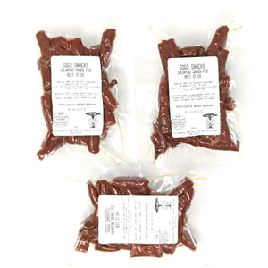 Jalapeño, 100% Grass-Fed Beef Bites, 8-oz Packages