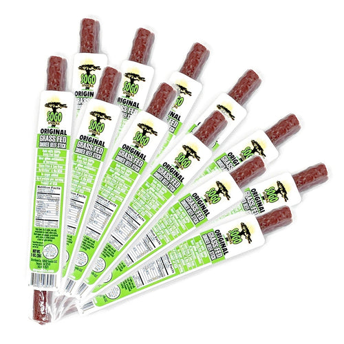 Original - 100% Grass-Fed Beef Sticks (20% Off: LIGHTWEIGHT, total weight will still be 12 or 24 ounces depending on pack count, Best By Date of 9/13/2024, ALL SALES ARE FINAL)