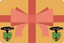 Sogo Snacks Gift Card - $10, $15, $20, $25, $50, or $100