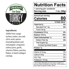 Chimichurri - Free-Range Turkey Sticks (No Sugar)