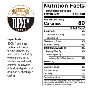Savory - Turkey, Free-Range Bites, 8-oz Packages