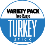 Variety - Free-Range Turkey Flavors Sticks (No Sugar)