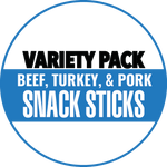 Variety - 6 Flavors (4 Beef, 1 Turkey, 1 Pork)