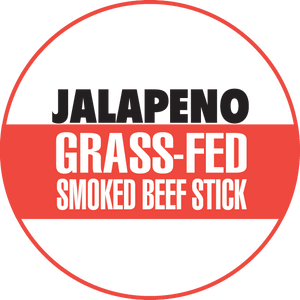 Jalapeño - 100% Grass-Fed Beef Sticks (No Sugar)