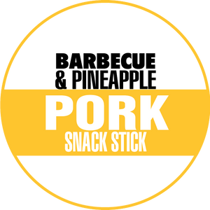 Barbecue & Pineapple - Premium Natural Pork, 1-oz Sticks