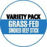 Variety - Jalapeño Flavors, 100% Grass-Fed Beef Sticks (No Sugar)